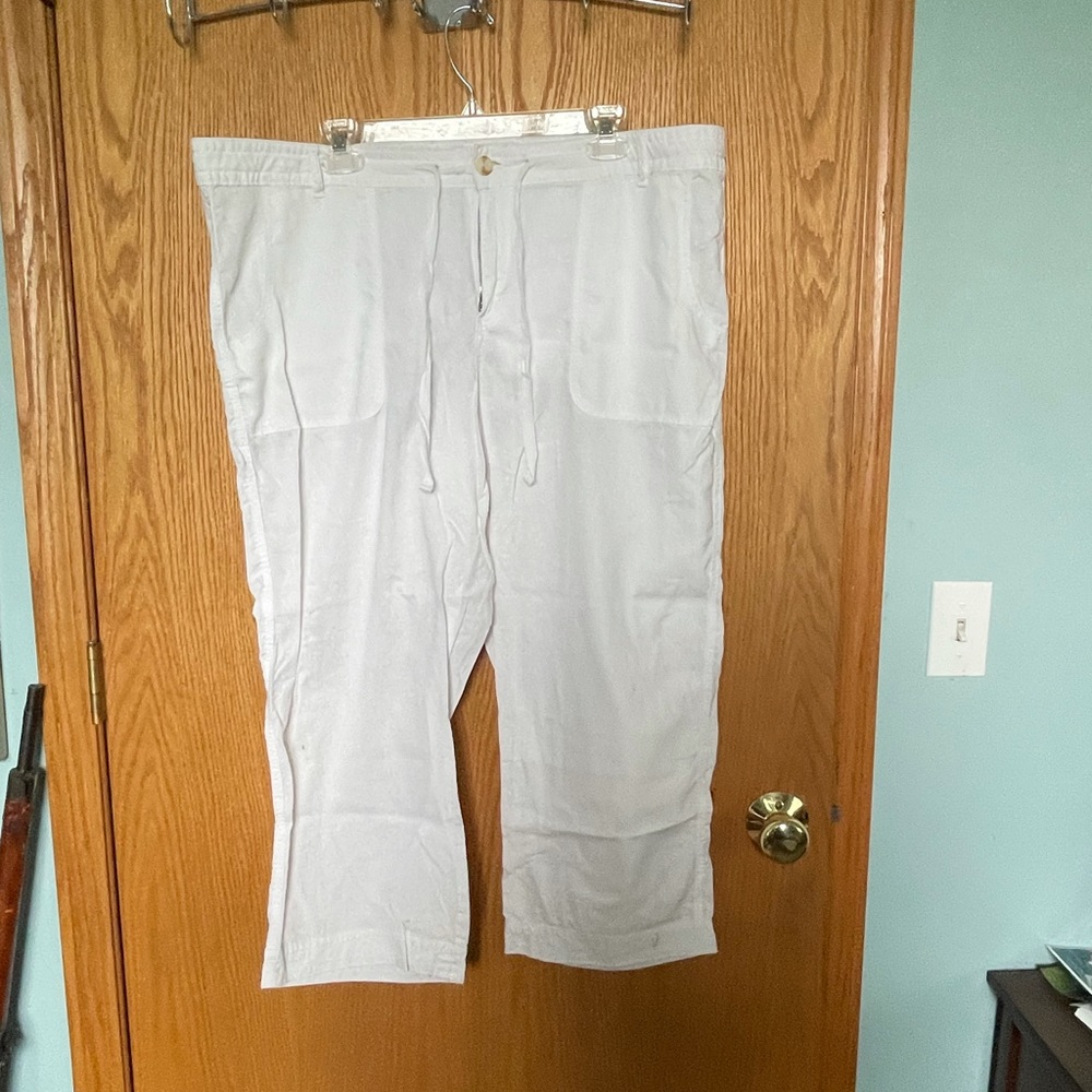 Women’s Gap linen pants size 18 NWT